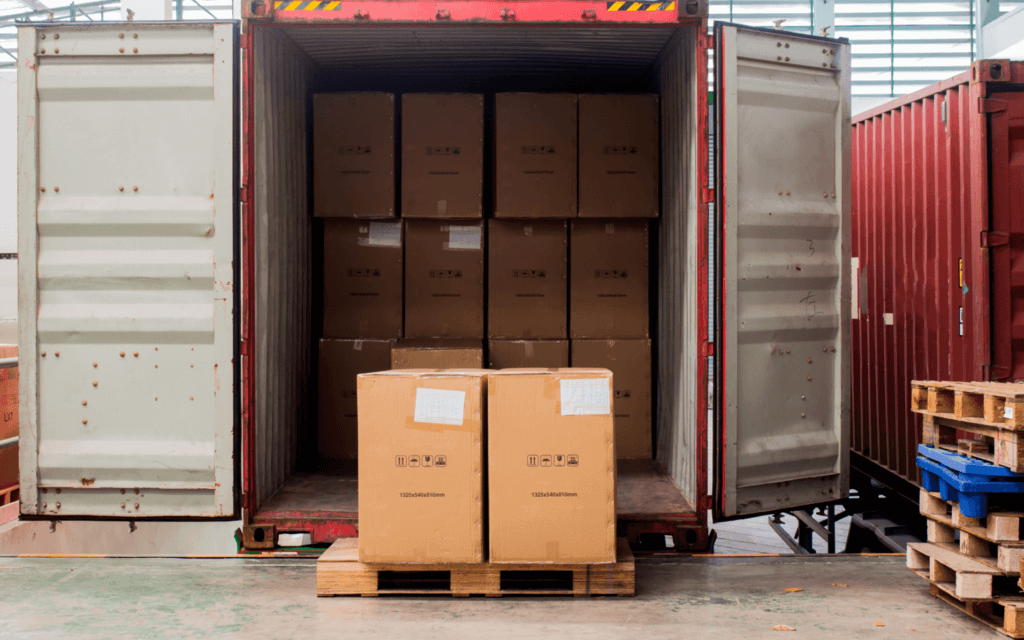 Storage Container Cluttered