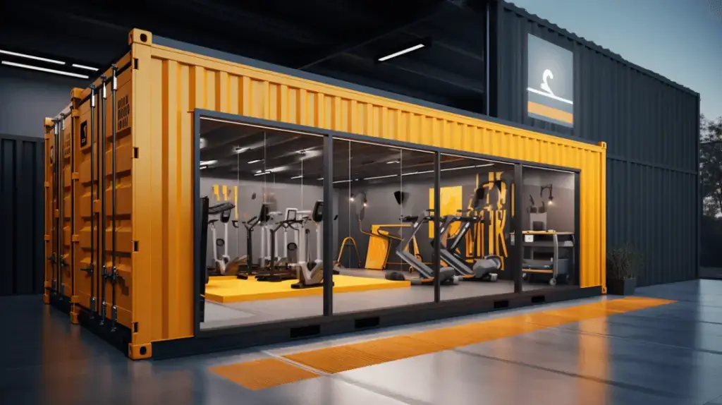 Shipping container gym 3 | shipping containers for sale Shipping Container Gym
