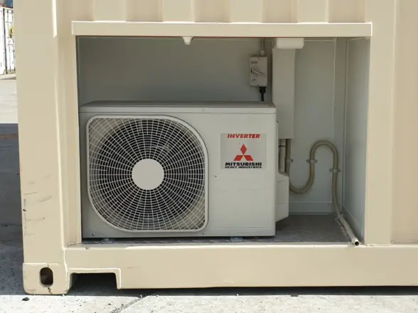 How to Add Air Conditioning to a Shipping Container