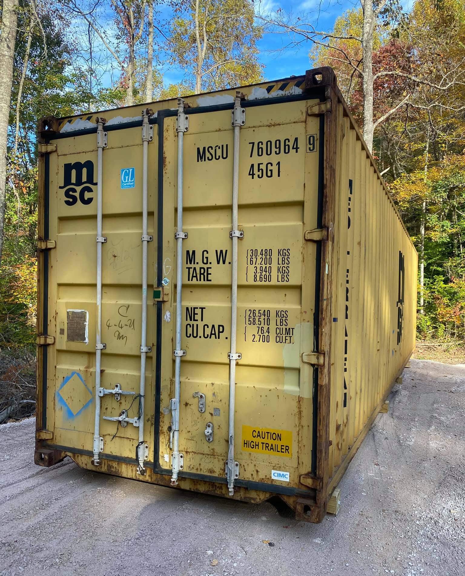 Shipping Containers for Sale 40ft High Cube Used WWT