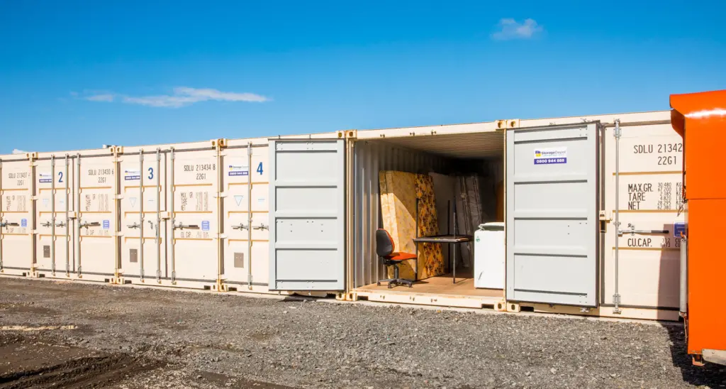 Storage Container Cluttered