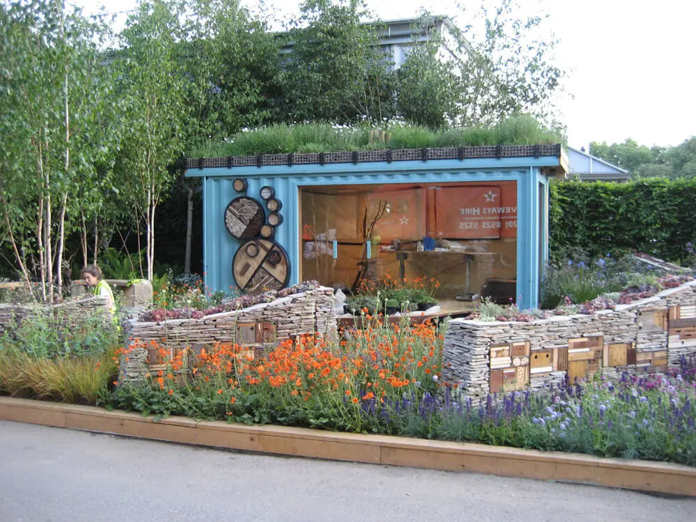 Shipping Container Into the Ultimate Garden Shed