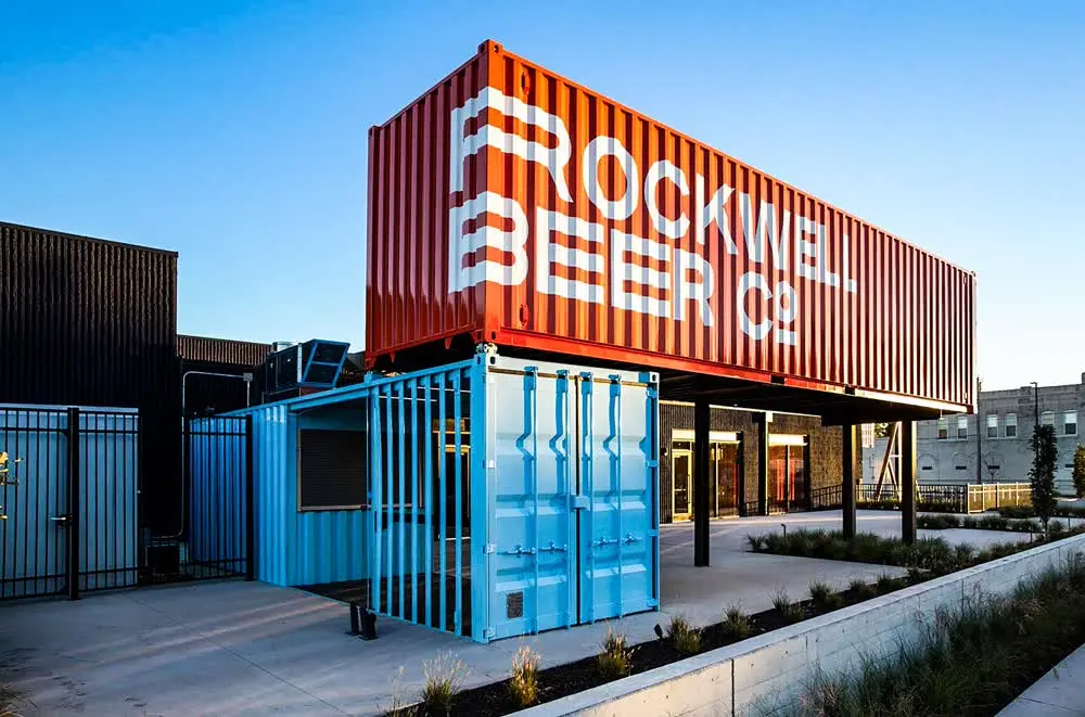 Shipping Container Retail Spaces