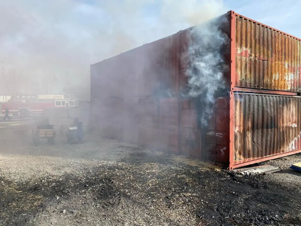 Shipping Container Smoke
