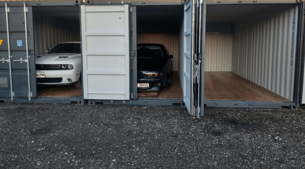 Shipping Container for Car Storage