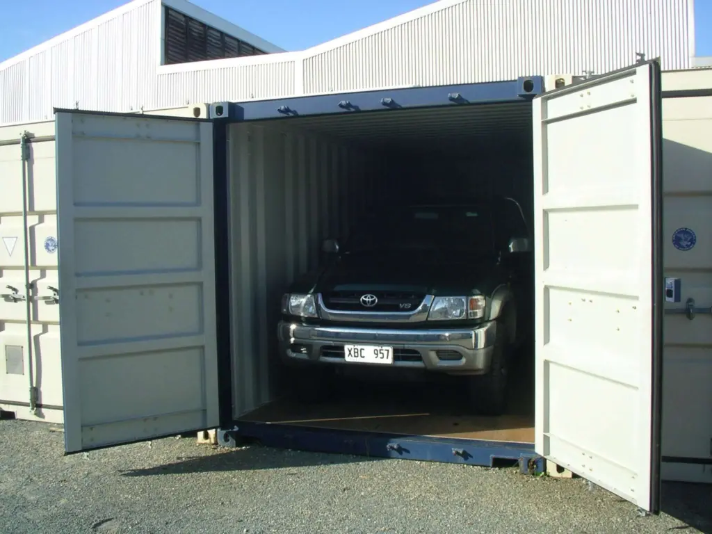 Shipping Container for Car Storage