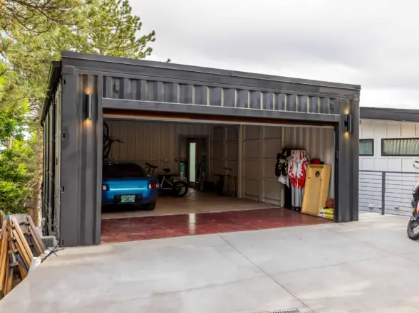 Design House Shipping Container Garage